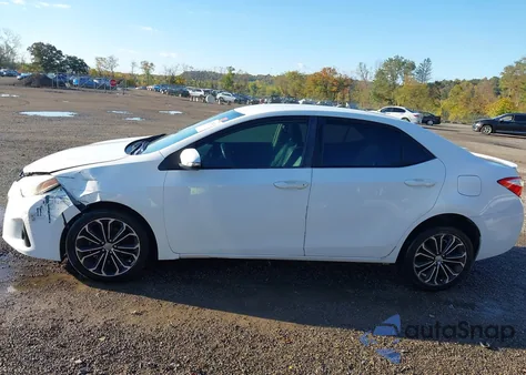 2014 Toyota Corolla S Plus from USA, damaged, VIN 2T1BURHE3EC039924